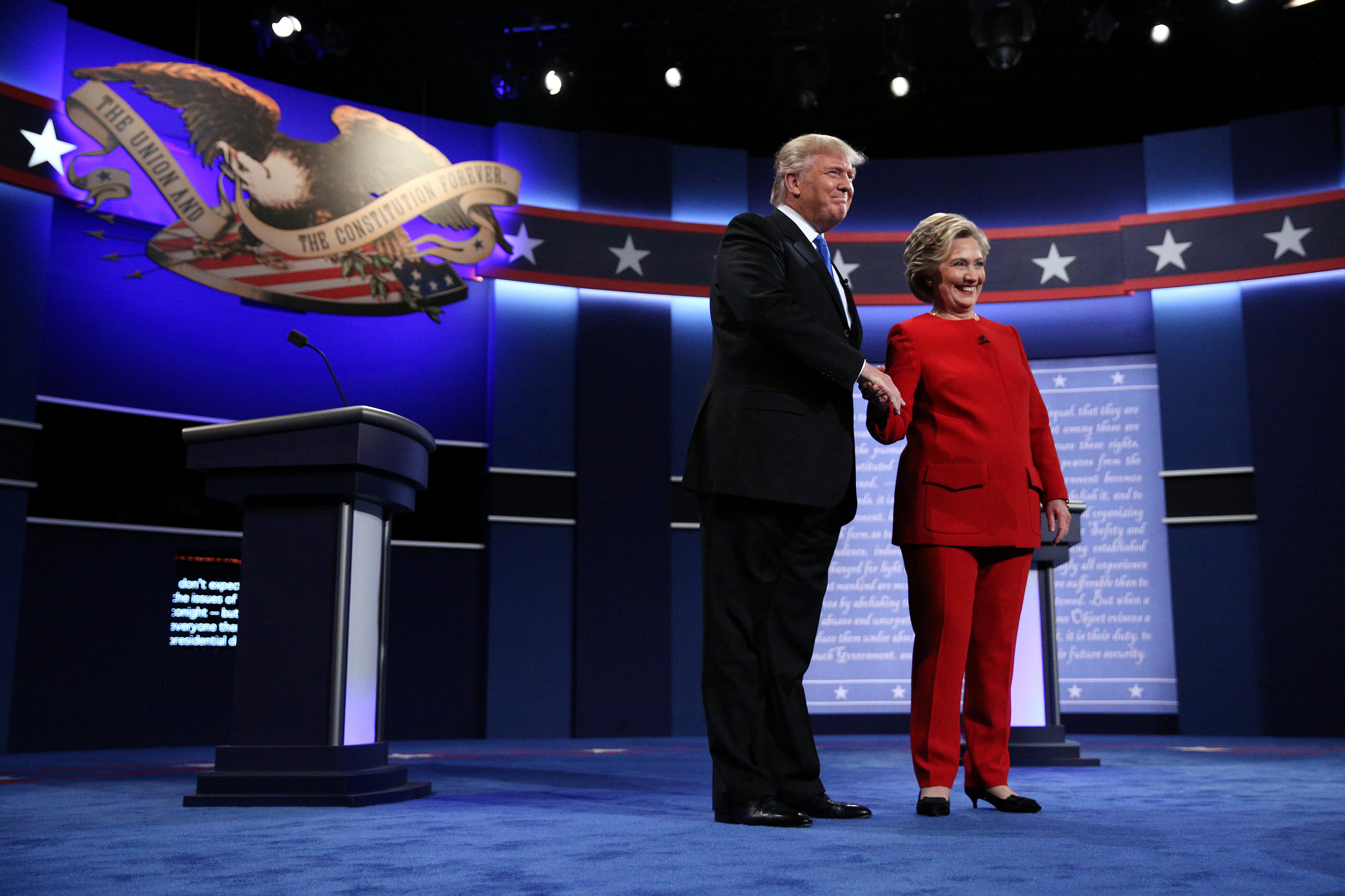 The First Trump Clinton Presidential Debate Transcript Annotated The Washington Post