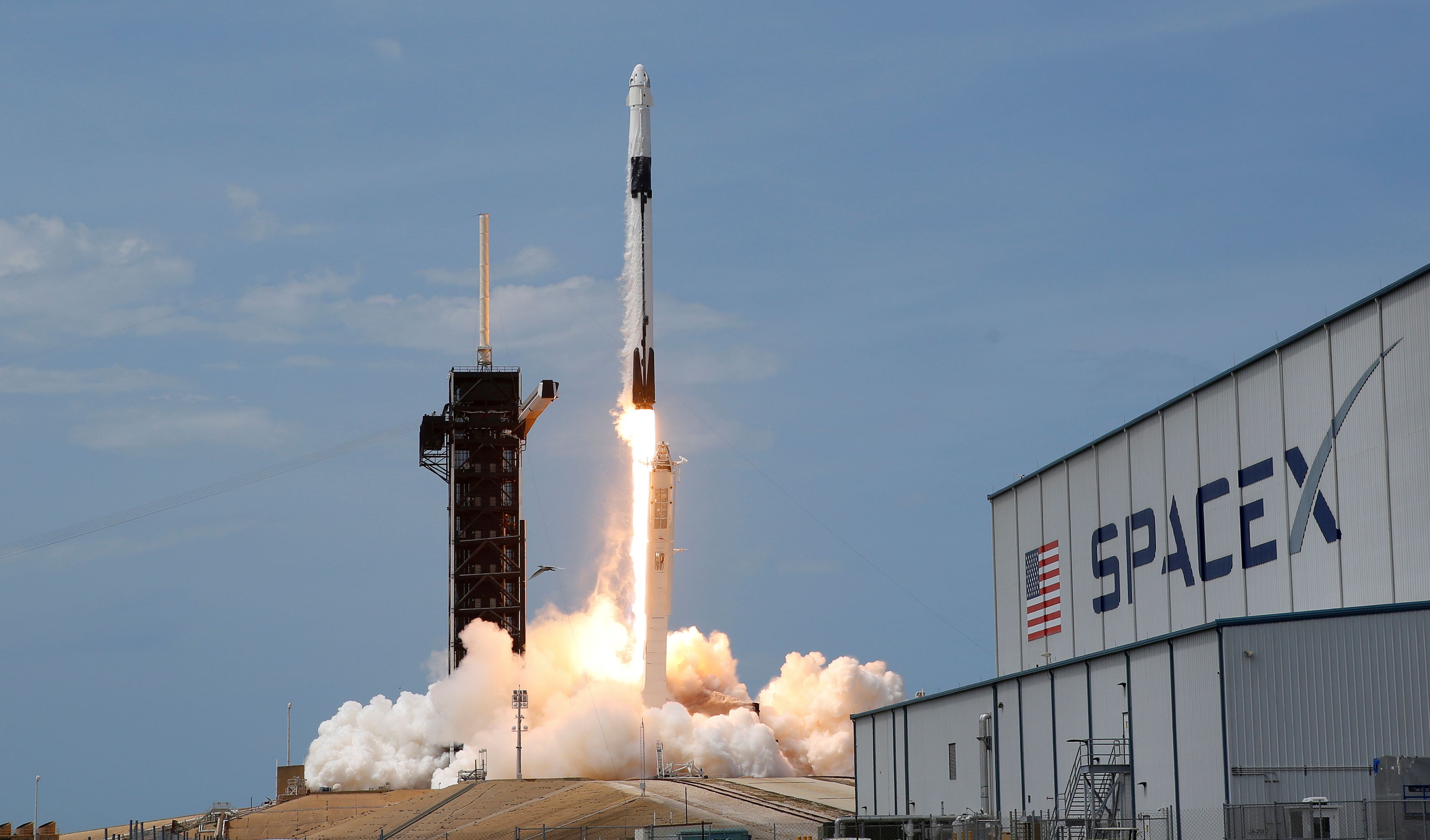 Opinion Spacex S Success Is One Small Step For Man One Giant Leap For Capitalism The Washington Post