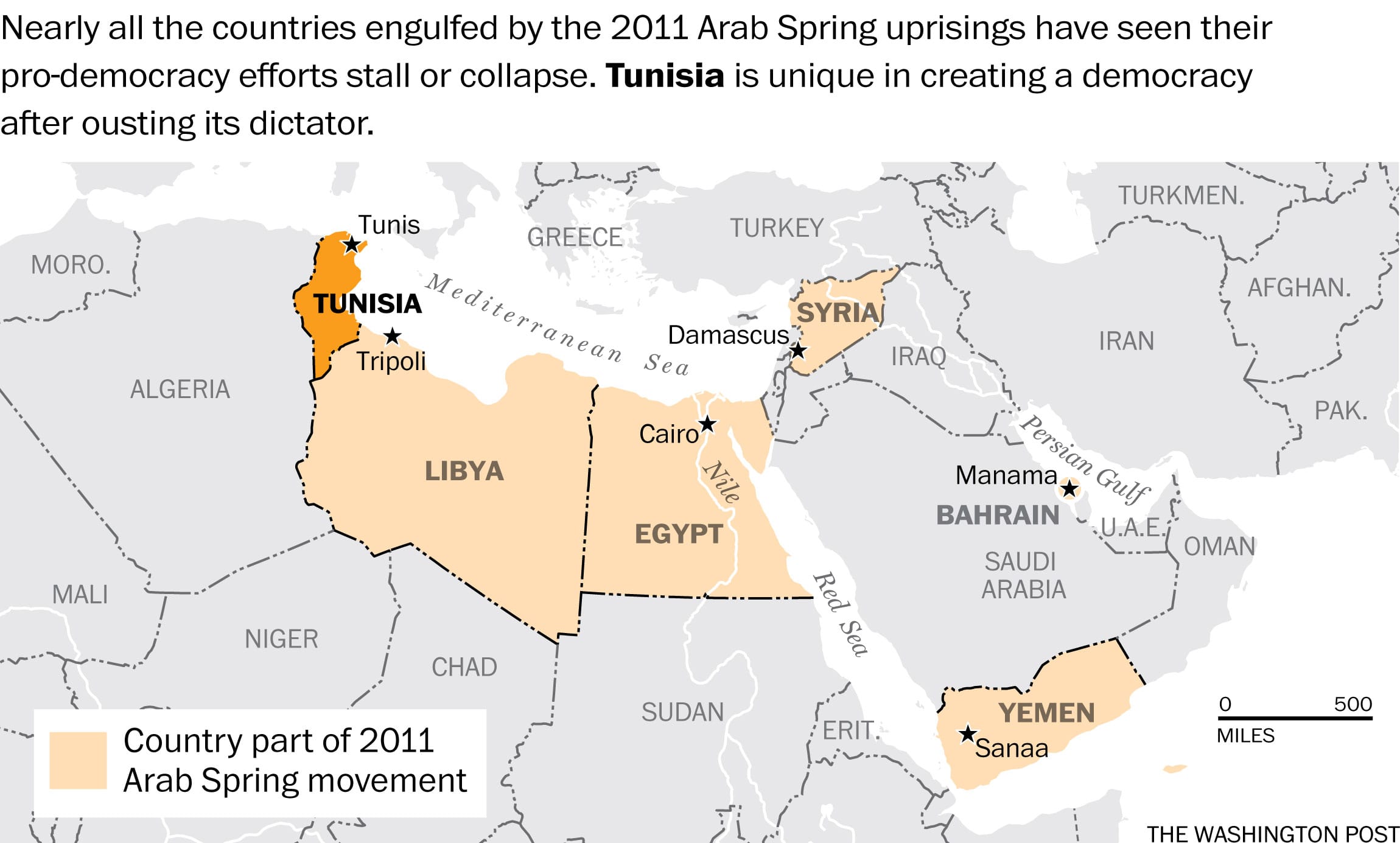 Remember The Arab Spring Here S What S Left The Washington Post