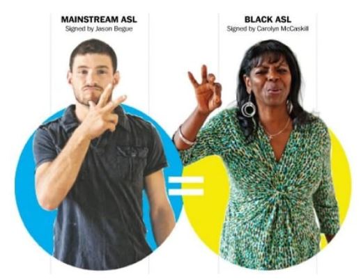 Black In Sign Language Slide Share