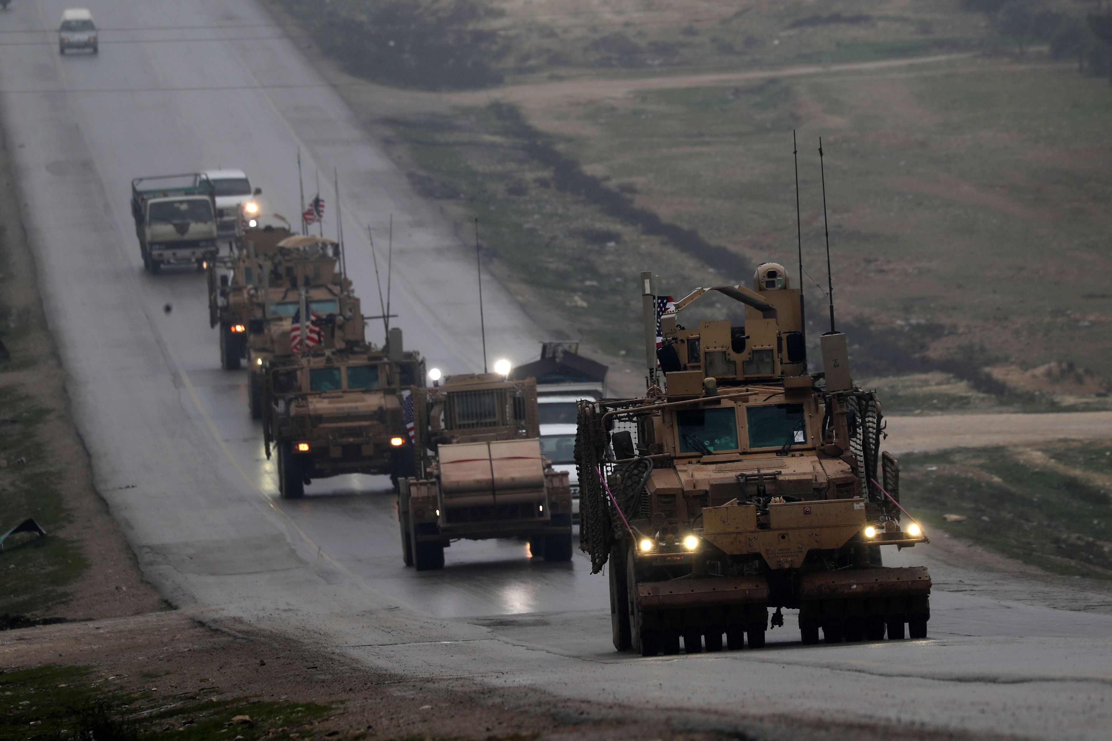 U.S. military announces start of Syria troop withdrawal