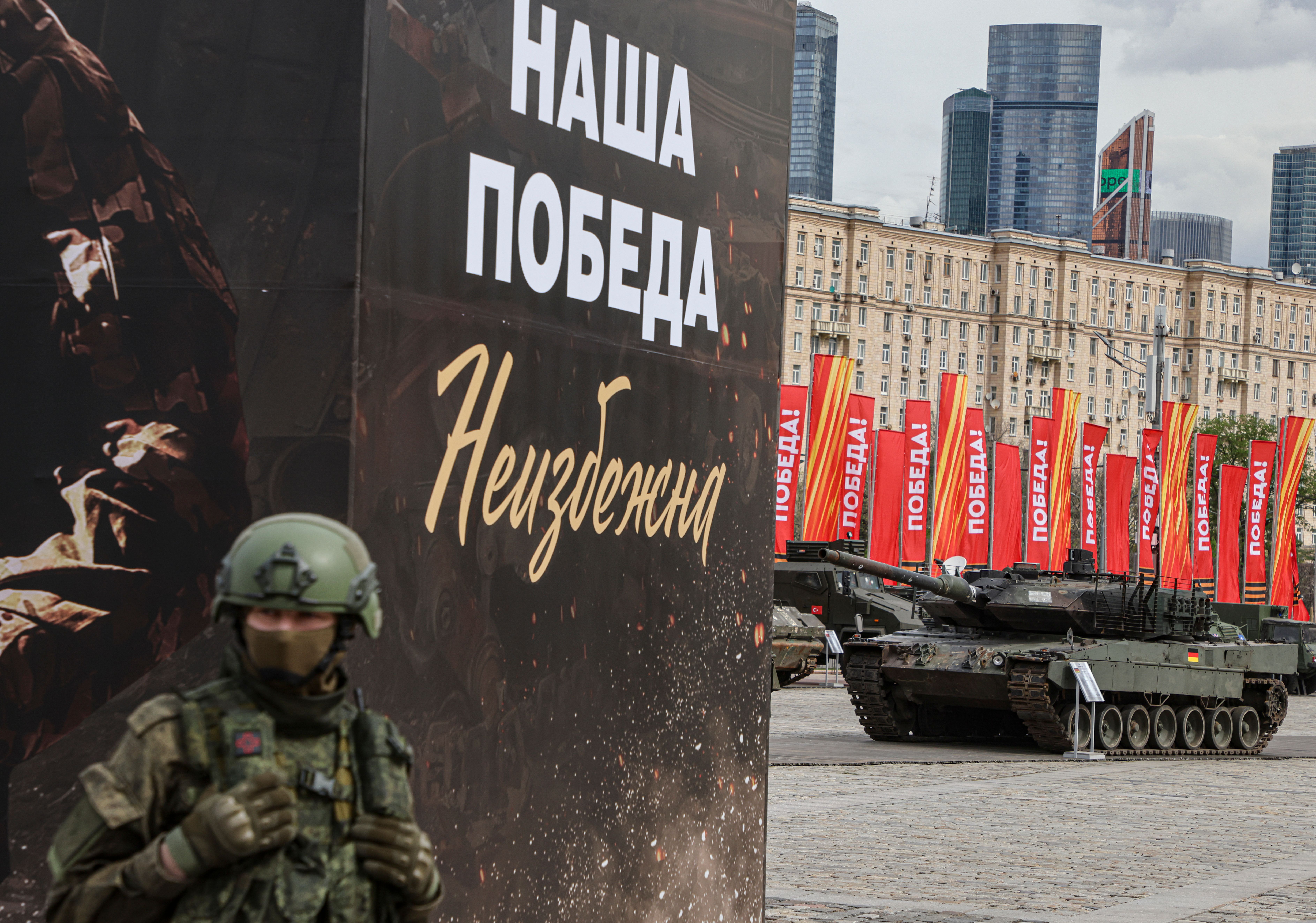 Confident Russia displays Western war trophies ahead of Victory Day - The  Washington Post