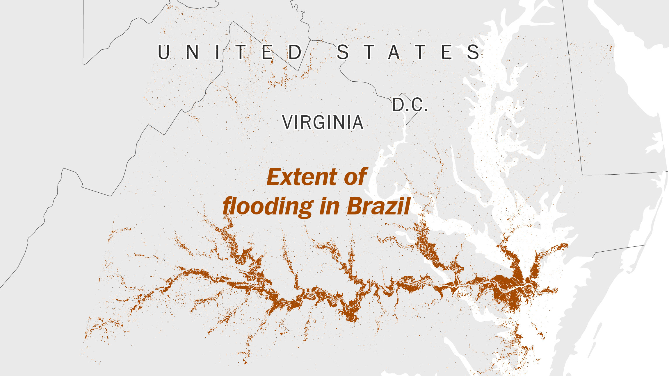 Maps and photos: The scale of the floods that inundated south Brazil - Vimarsana News