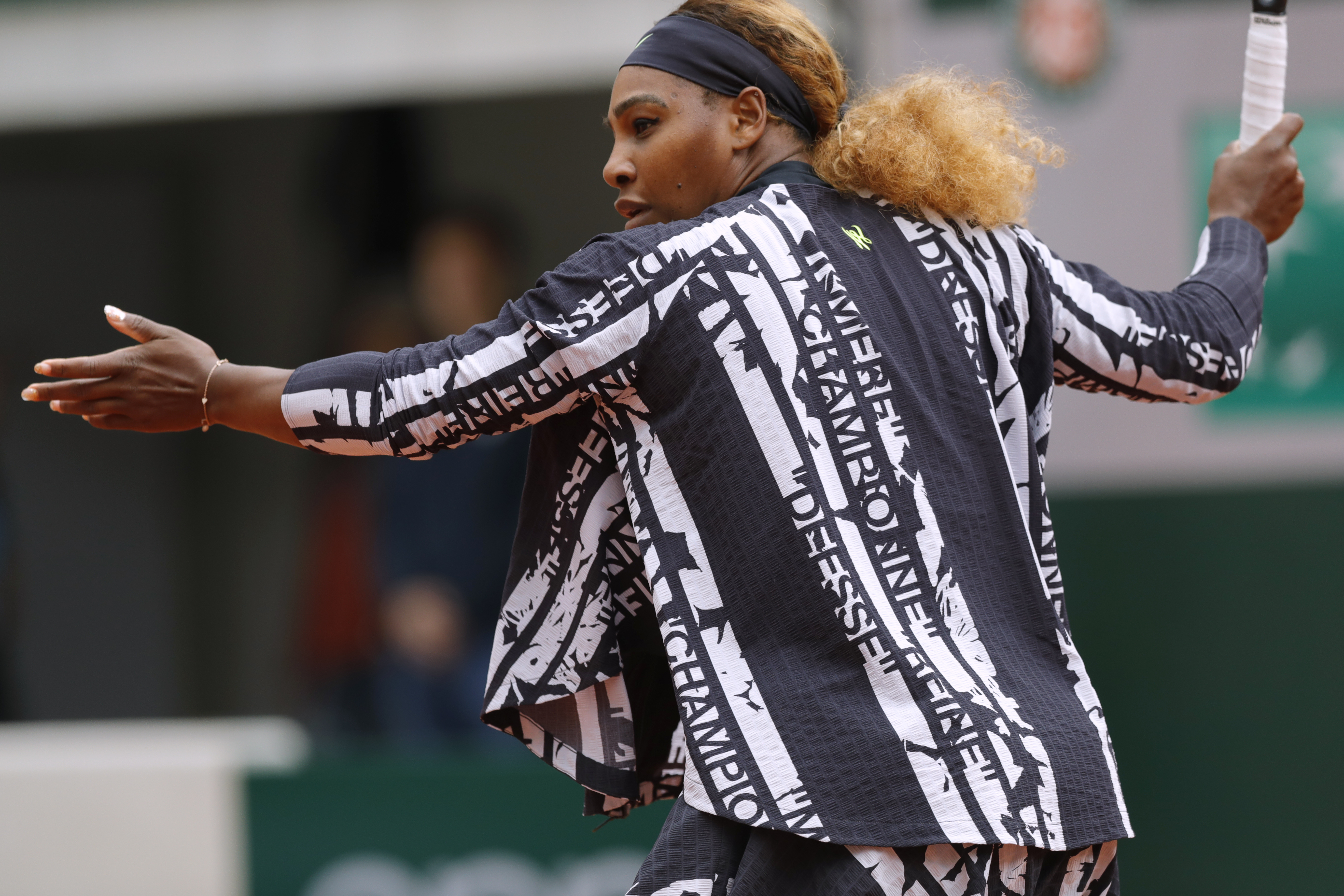 Serena Williams Loses To Sofia Kenin At French Open But Her Message Was Served The Washington Post