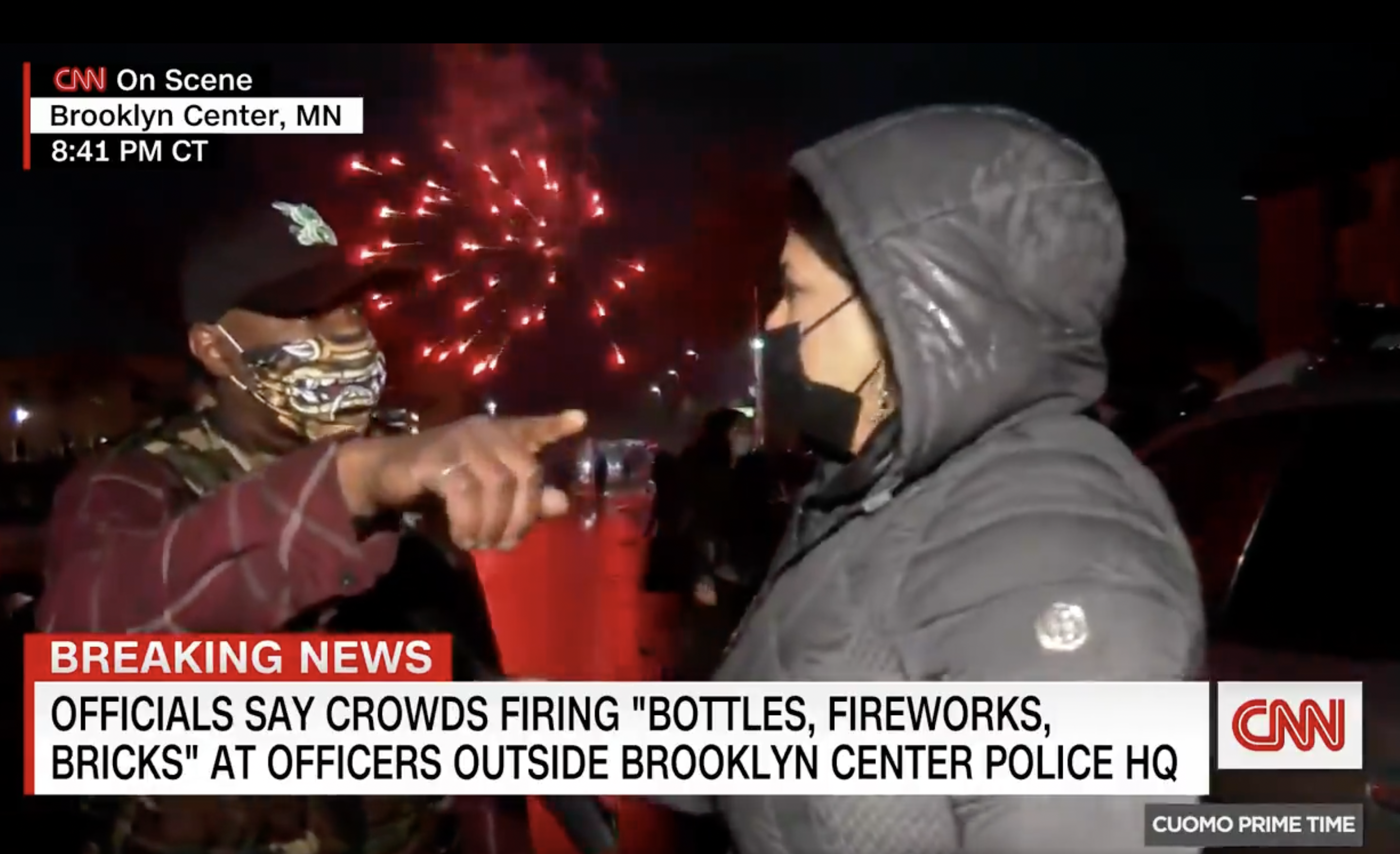 CNN reporter Sara Sidner confronted by demonstrator in Minneapolis while  covering Daunte Wright police killing - The Washington Post