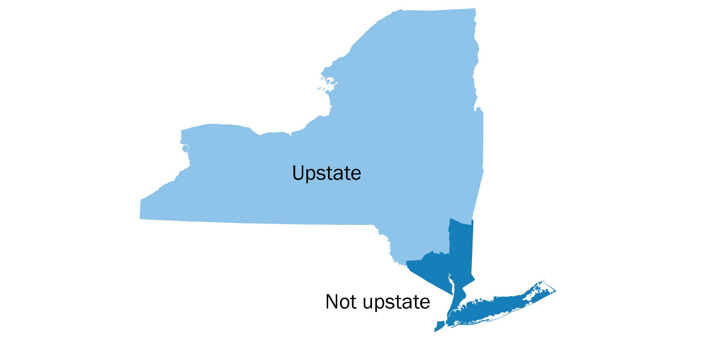 up state new york map So What Is Upstate New York Exactly The Washington Post up state new york map