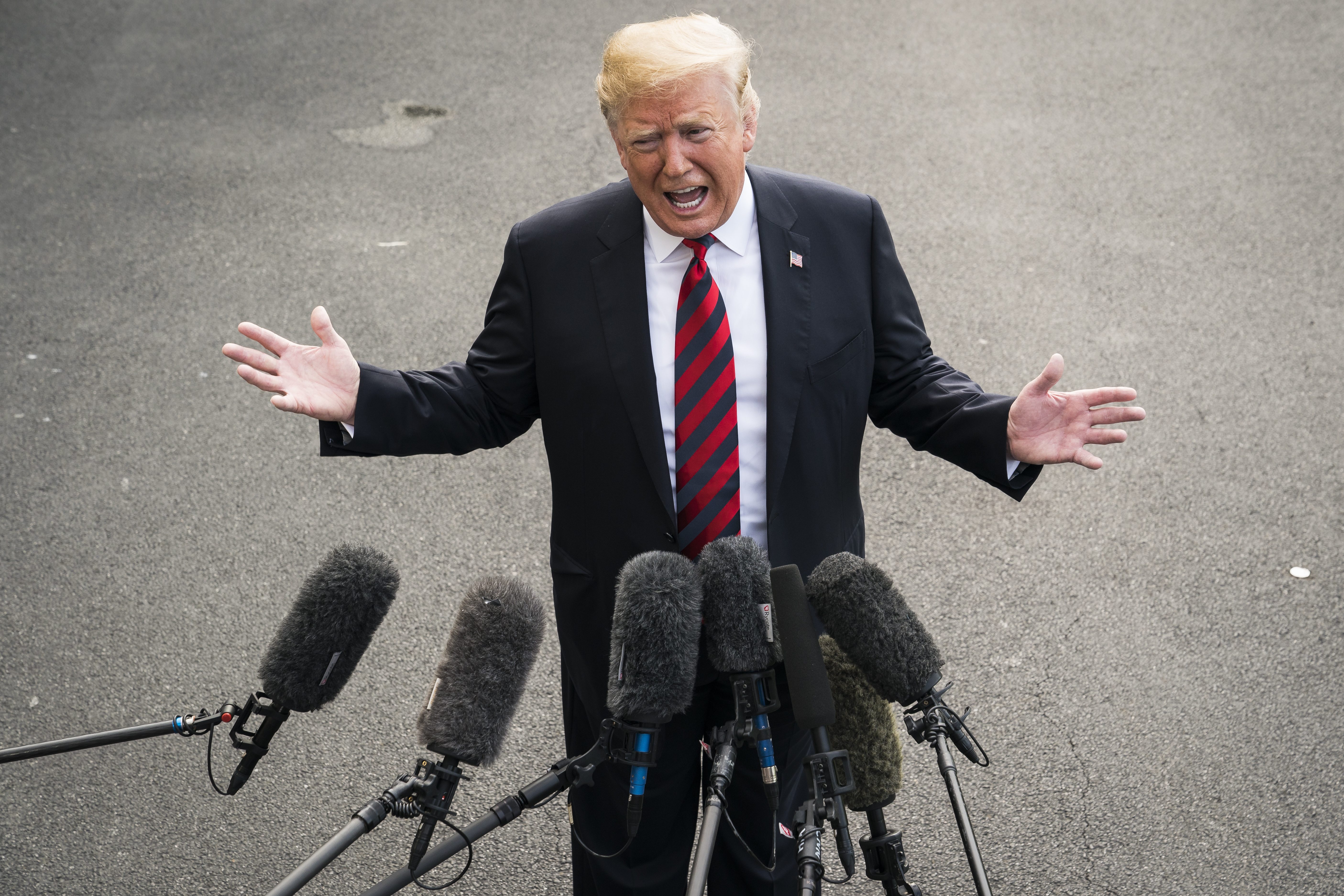 Venting about press, Trump has repeatedly sought to ban reporters over  questions - The Washington Post