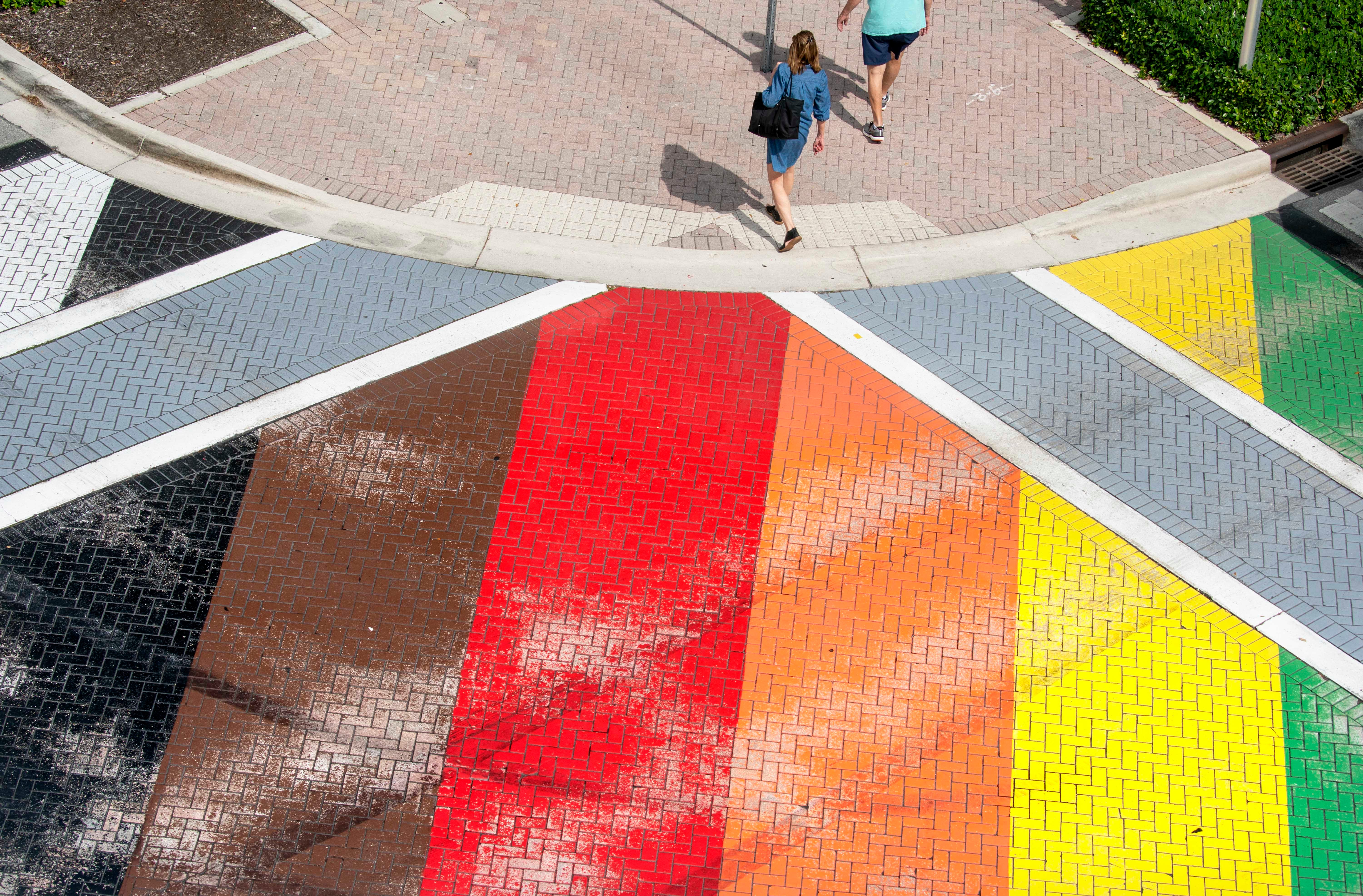 Cities' rainbow crosswalks targeted by orders to erase 'asphalt