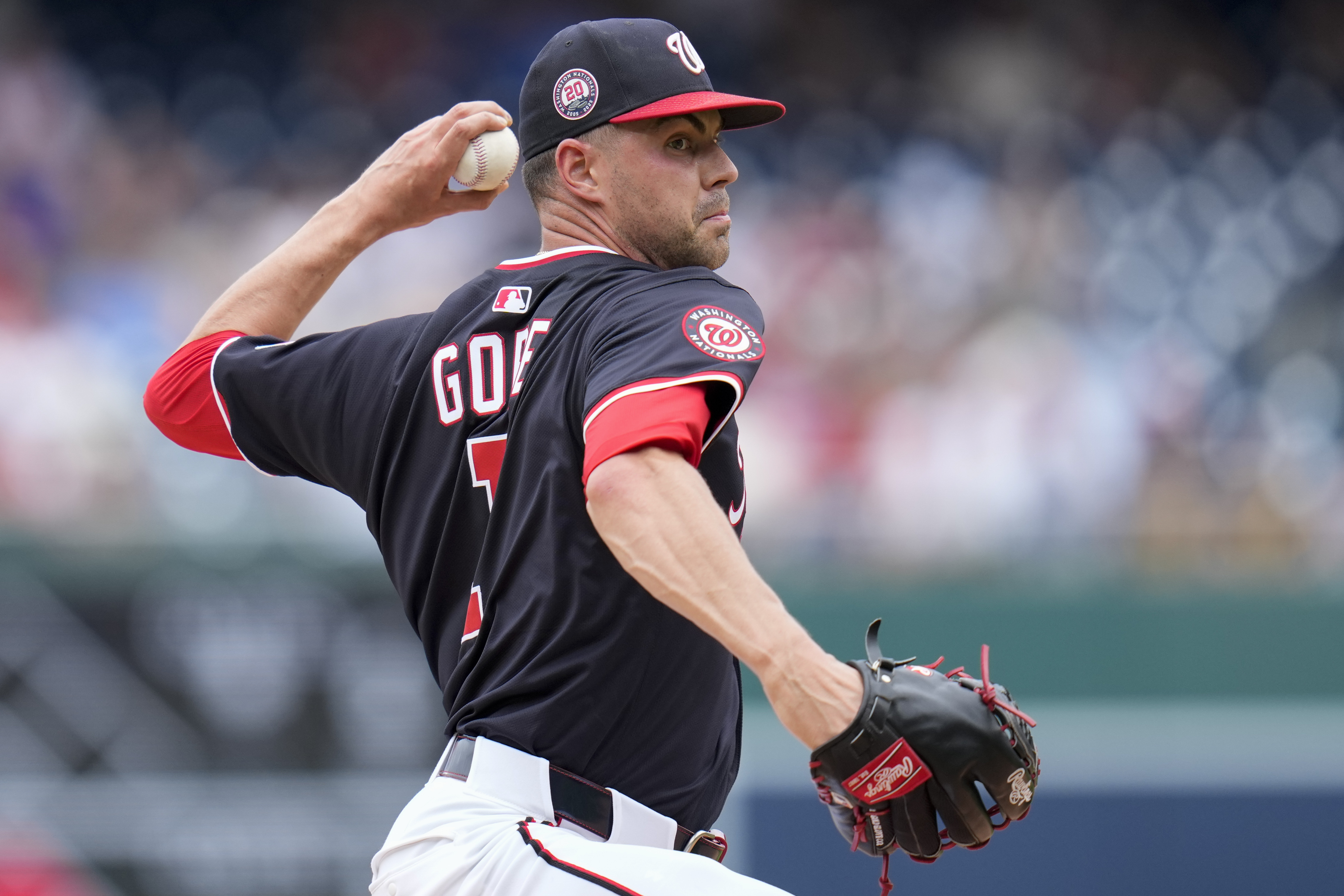 MacKenzie Gore struggles badly in Nationals' 8-1 loss to Padres