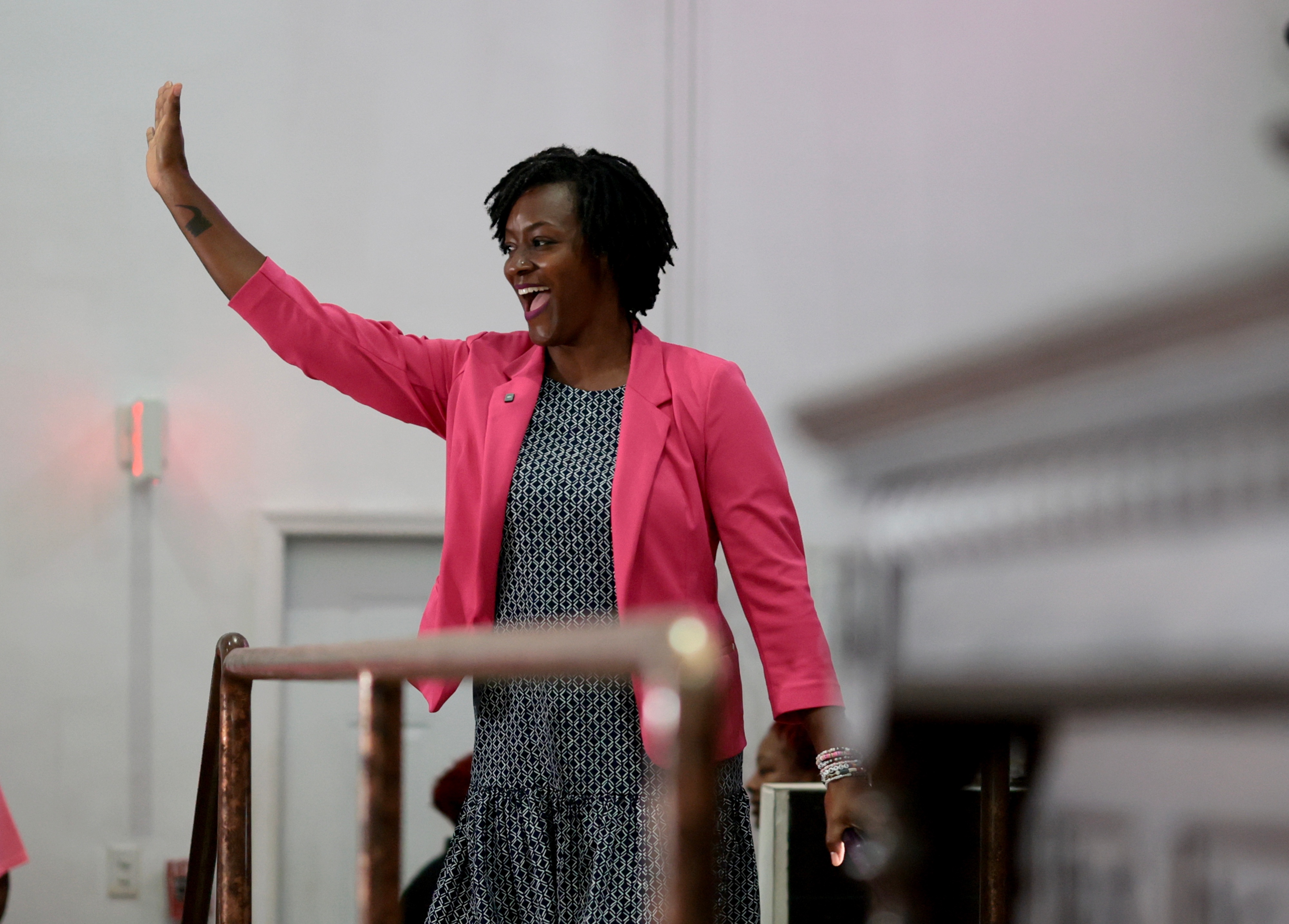 Lt. Col. Alexander Vindman loses to democratic socialist Angela Nixon in Florida Senate primary; Nixon overcomes cash advantage to face Sen. Ashley Moody.
