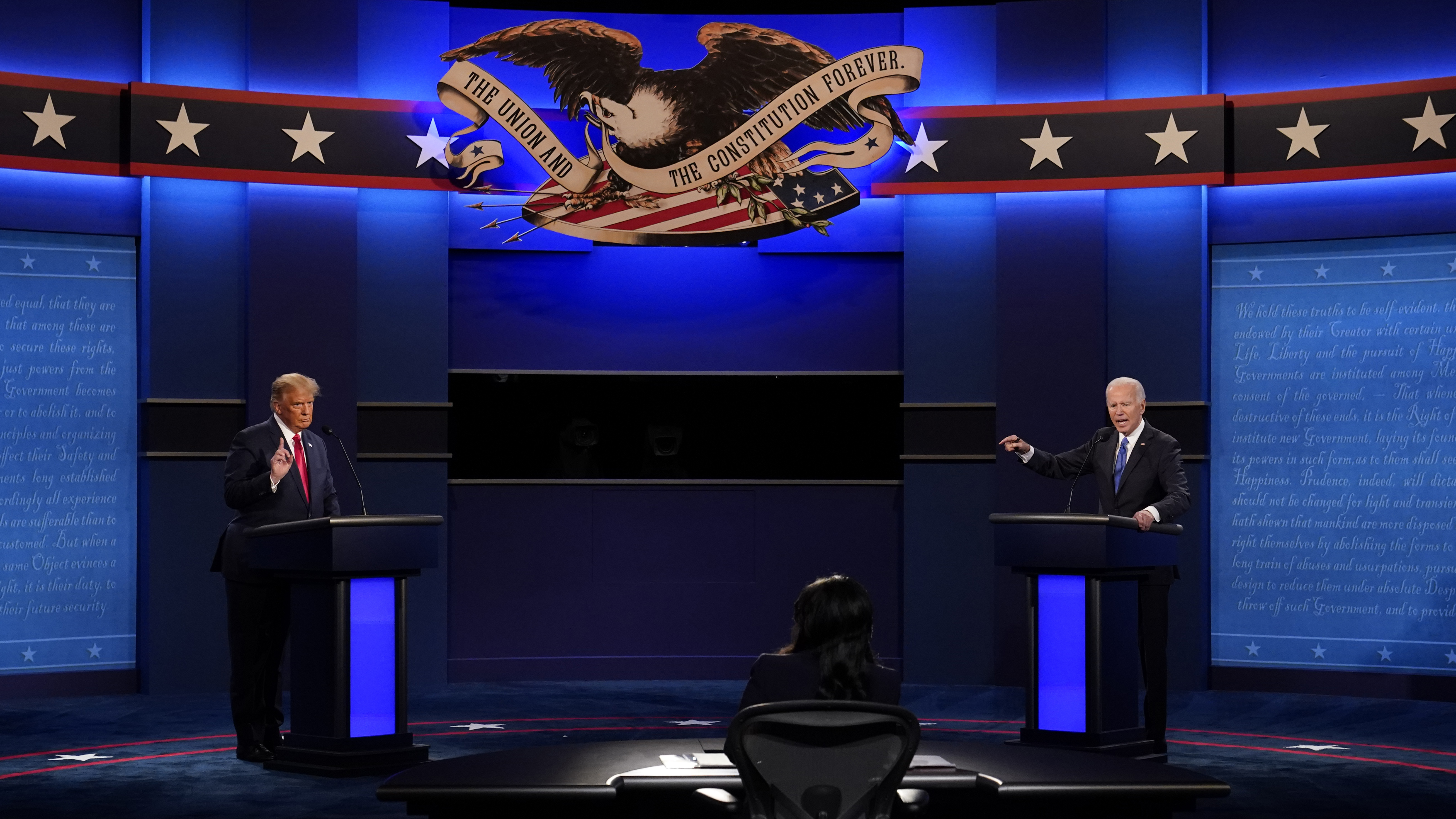 At Debate Trump And Biden Clash Over Minimum Wage The Washington Post