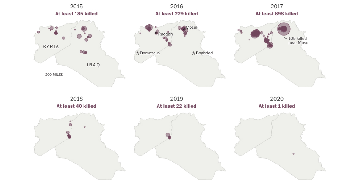 Coalition Airstrikes Against Isis Resulted In More Than 1 400 Civilian