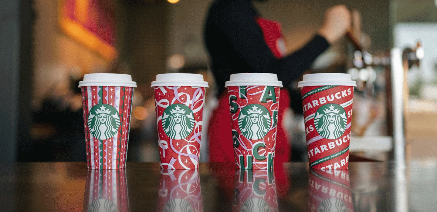 The Starbucks holiday cups drop tomorrow. Let the 'Merry Coffee' backlash  begin. 