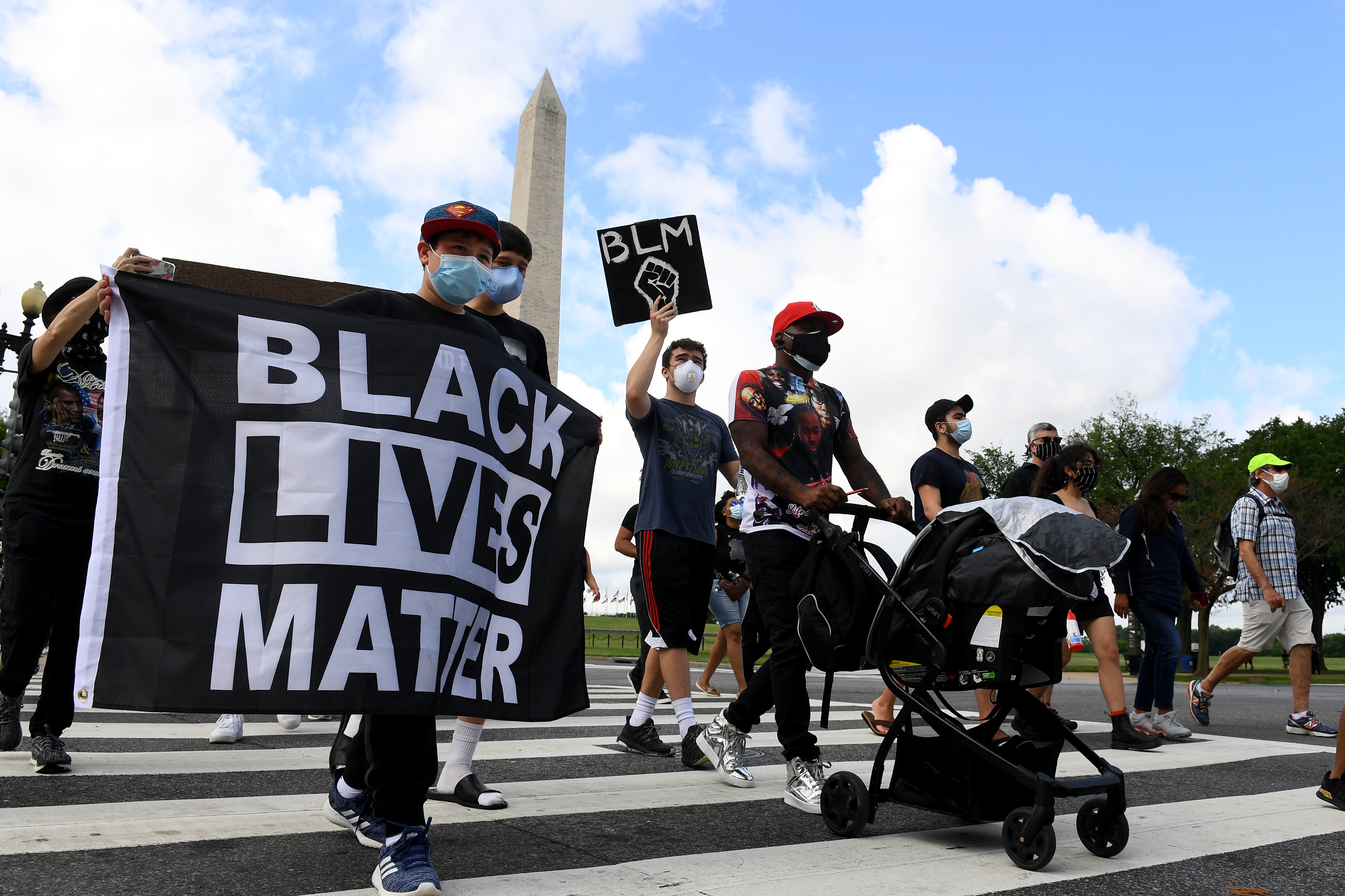 One Legacy Of The George Floyd Racial Justice Protests The Phrase Black Lives Matter Is Now Everywhere The Washington Post