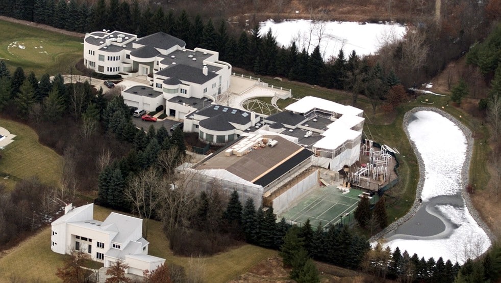 how much is michael jordan's house worth